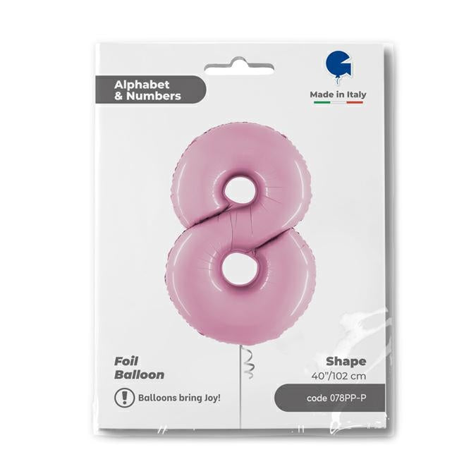 8 - Pastel Pink 40''