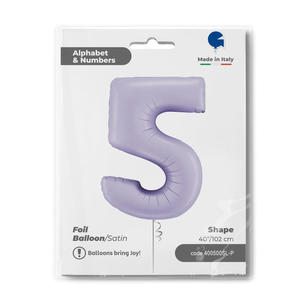 5 - Satin Lilac 40''