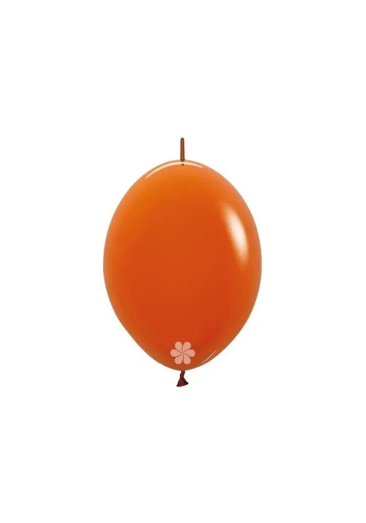 Sunset Orange 6'' Link-o-loon