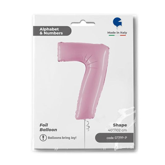 7 - Satin Pink 40''