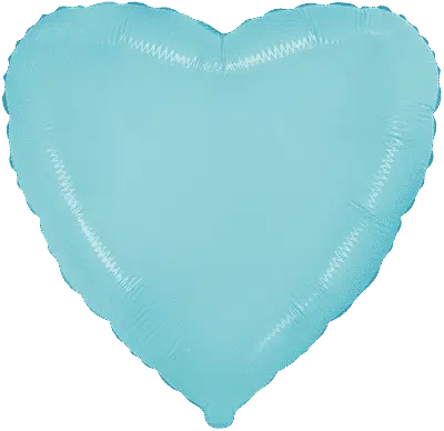 Heart - Pastel Blue 18''