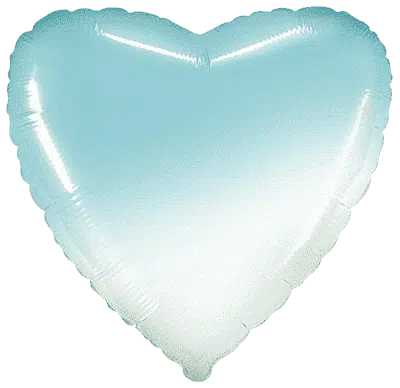 Heart - Gradient Blue 18''