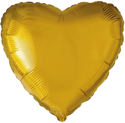 Heart - Gold 18''