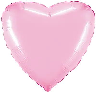 Heart - Pastel Pink 18''