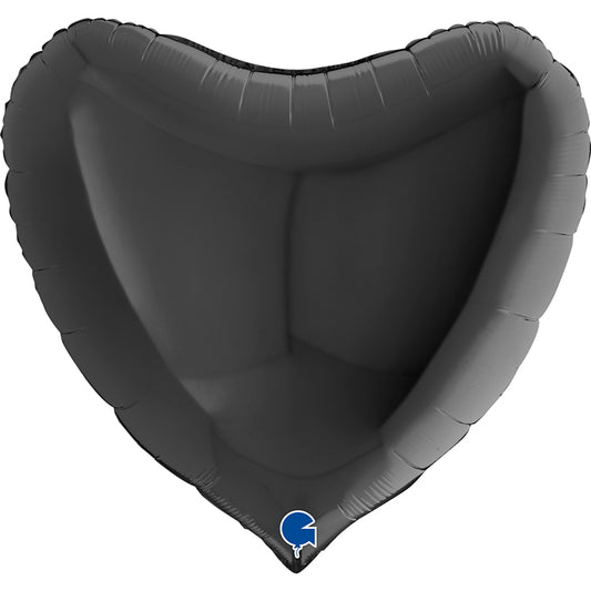 Heart Black 36''