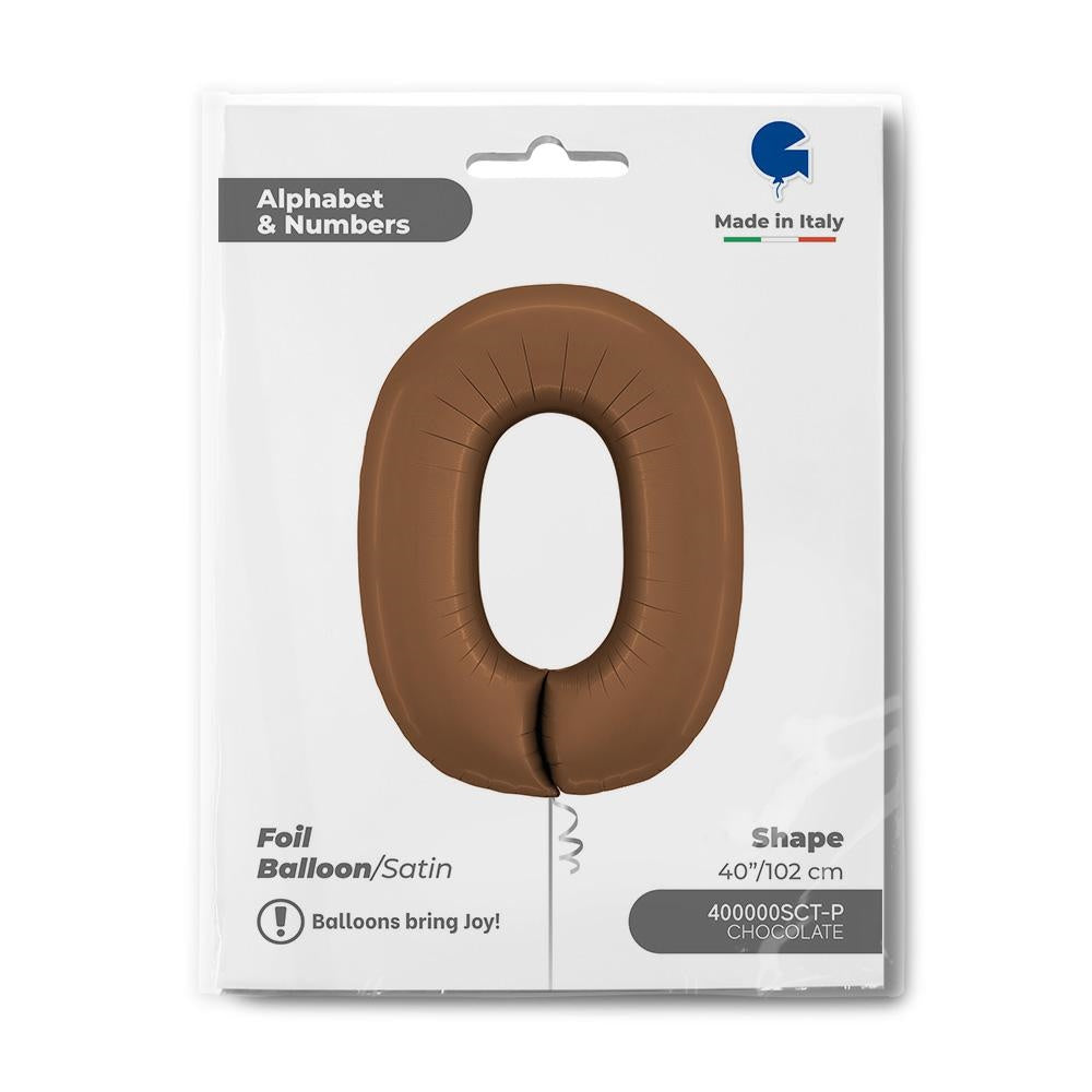 0 - Satin Chocolate 40''