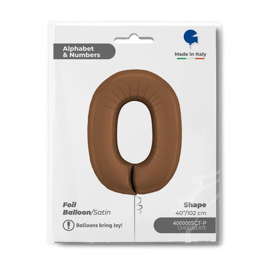 0 - Satin Chocolate 40''
