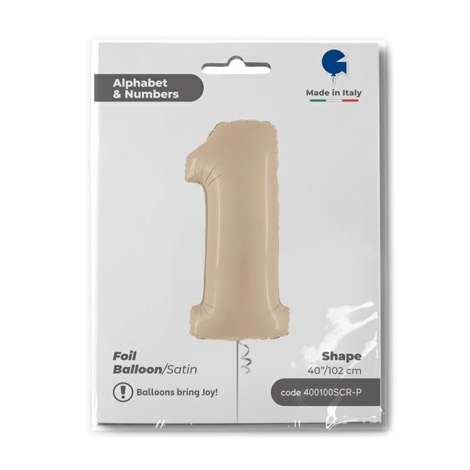 1 - Satin Cream 40''