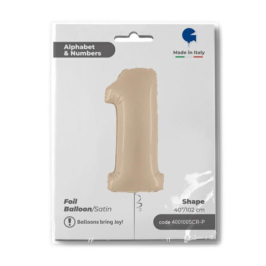 1 - Satin Cream 40''