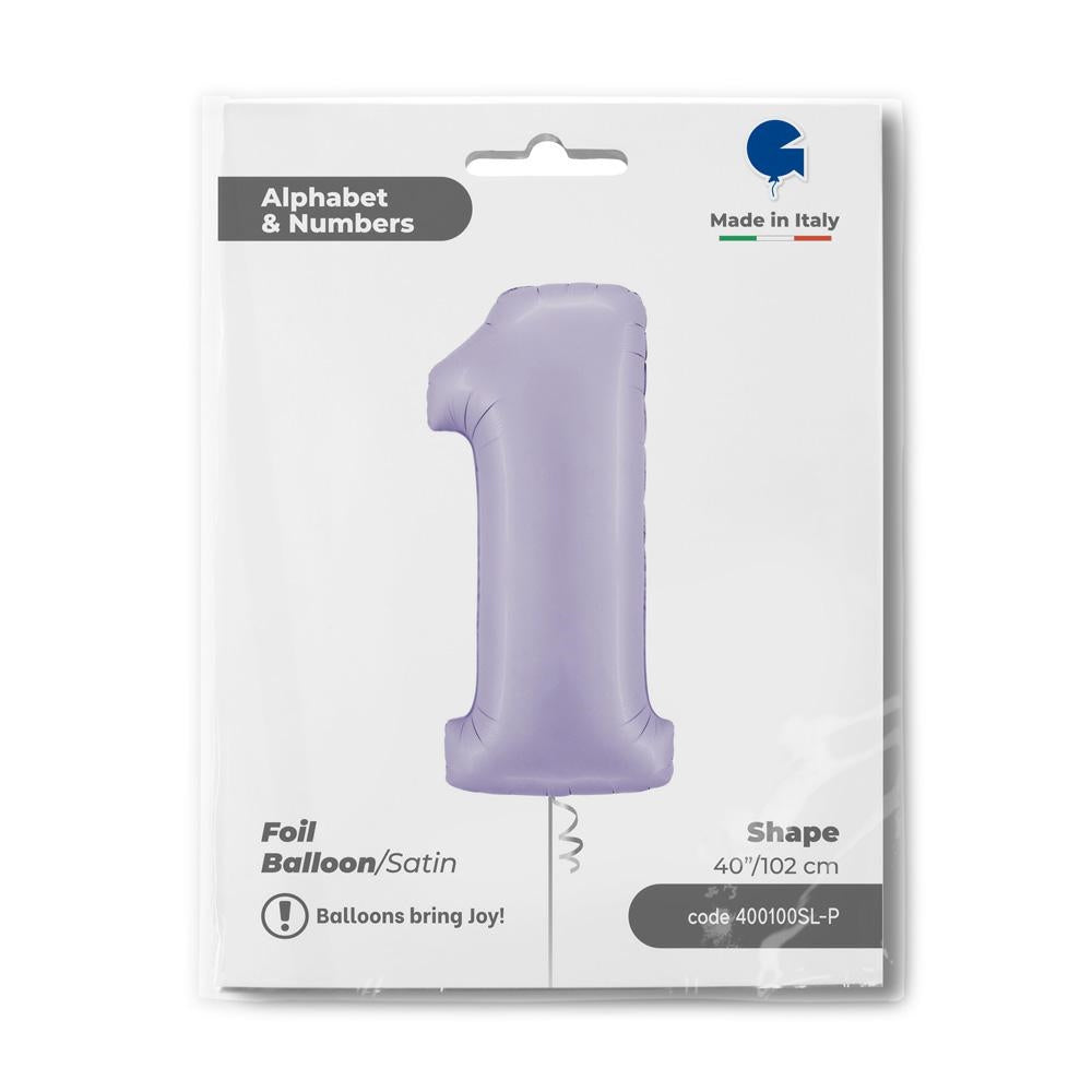 1 - Satin Lilac 40''