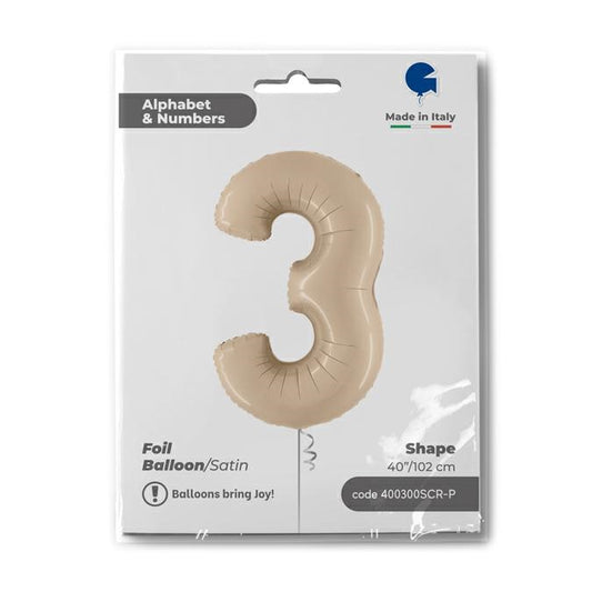3 - Satin Cream 40''