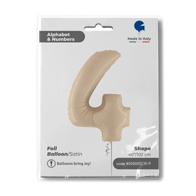 4 - Satin Cream 40''