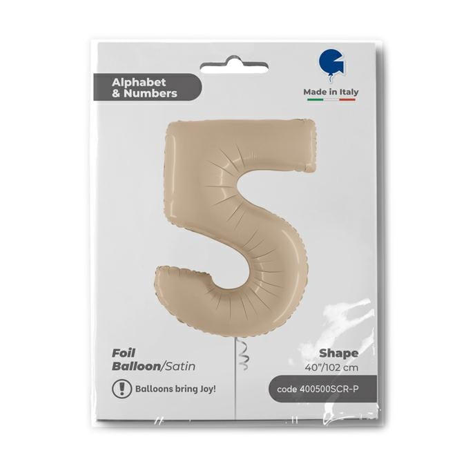 5 - Satin Cream 40''