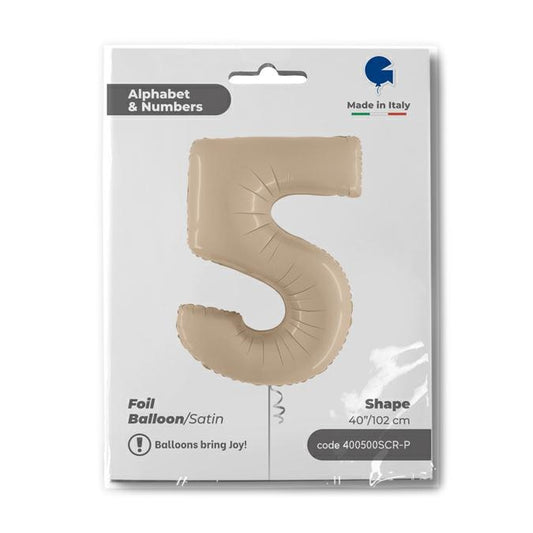 5 - Satin Cream 40''