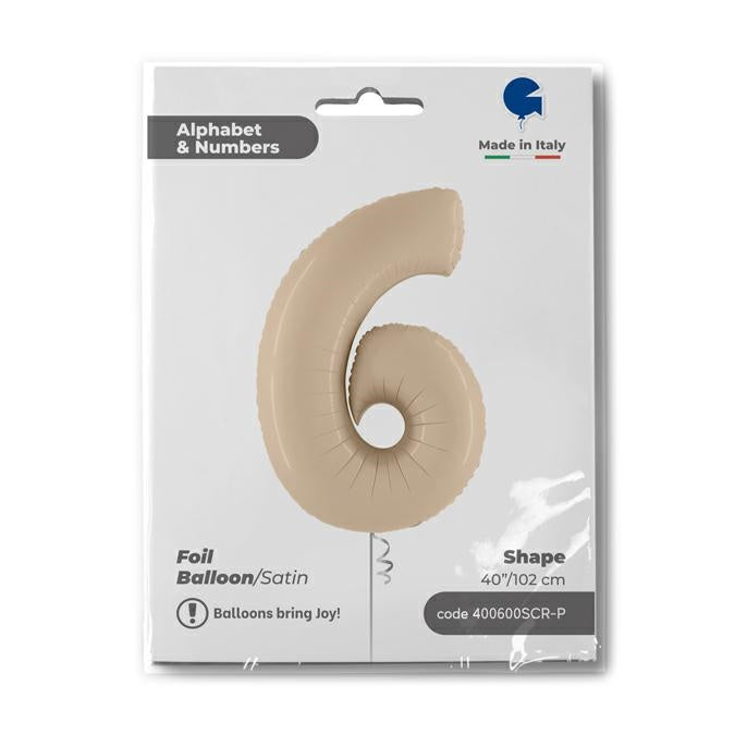 6 - Satin Cream 40''