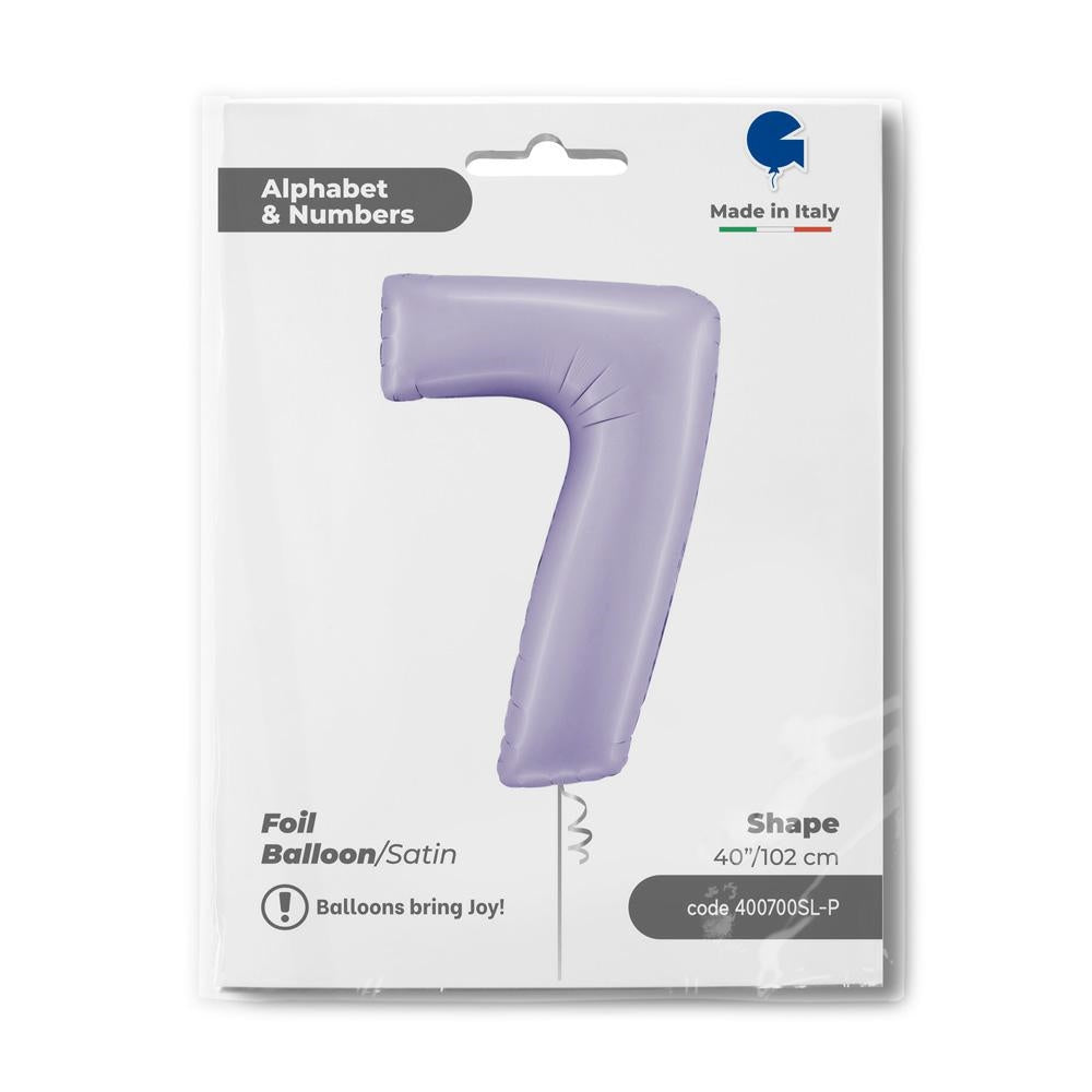 7 - Satin Lilac 40''