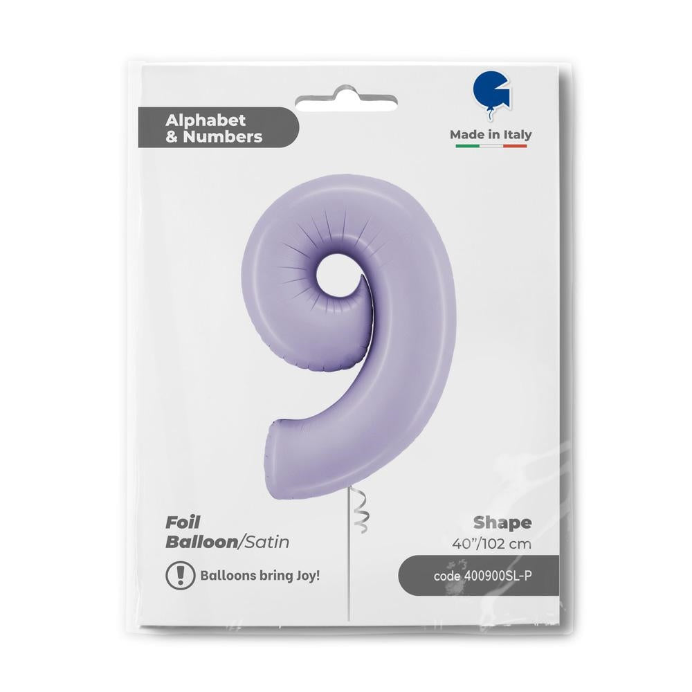 9 - Satin Lilac 40''