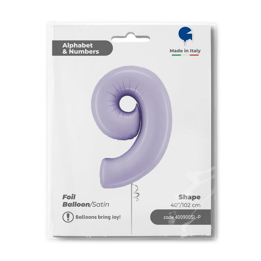 9 - Satin Lilac 40''
