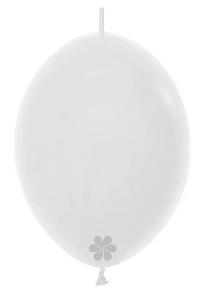 White 12'' Link-o-loon