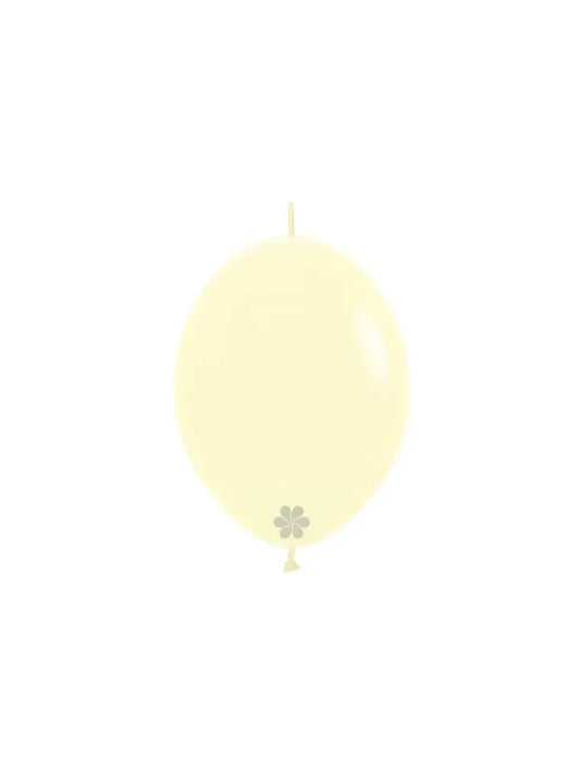 Pastel Matte Yellow 6'' Link-o-loon